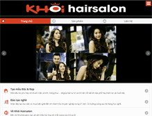 Tablet Screenshot of khoihairsalon.com